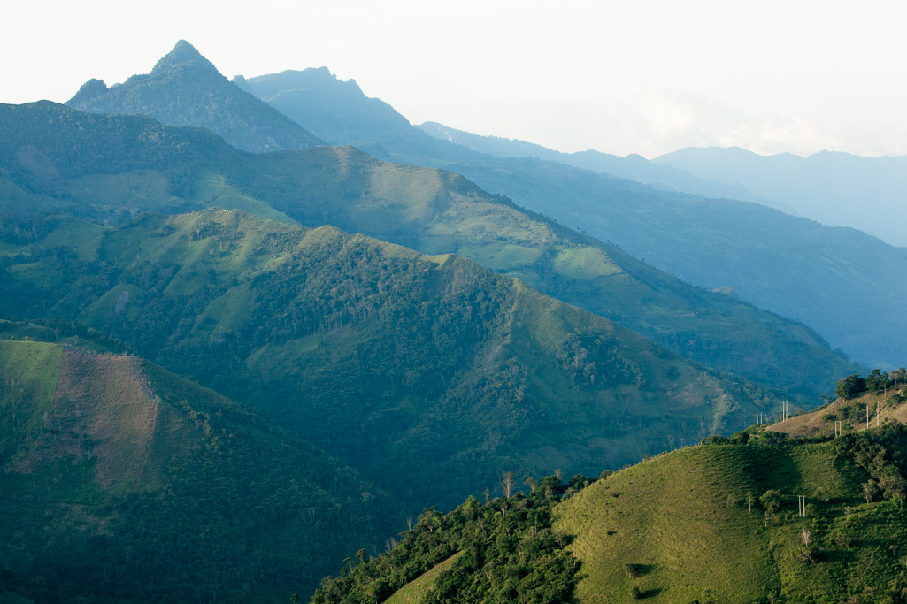Photo The sun goes down over the verdant valley of the Rio Minero, a place with a bloody history, steeped in legend, and where many a fortune has been lost and found. 