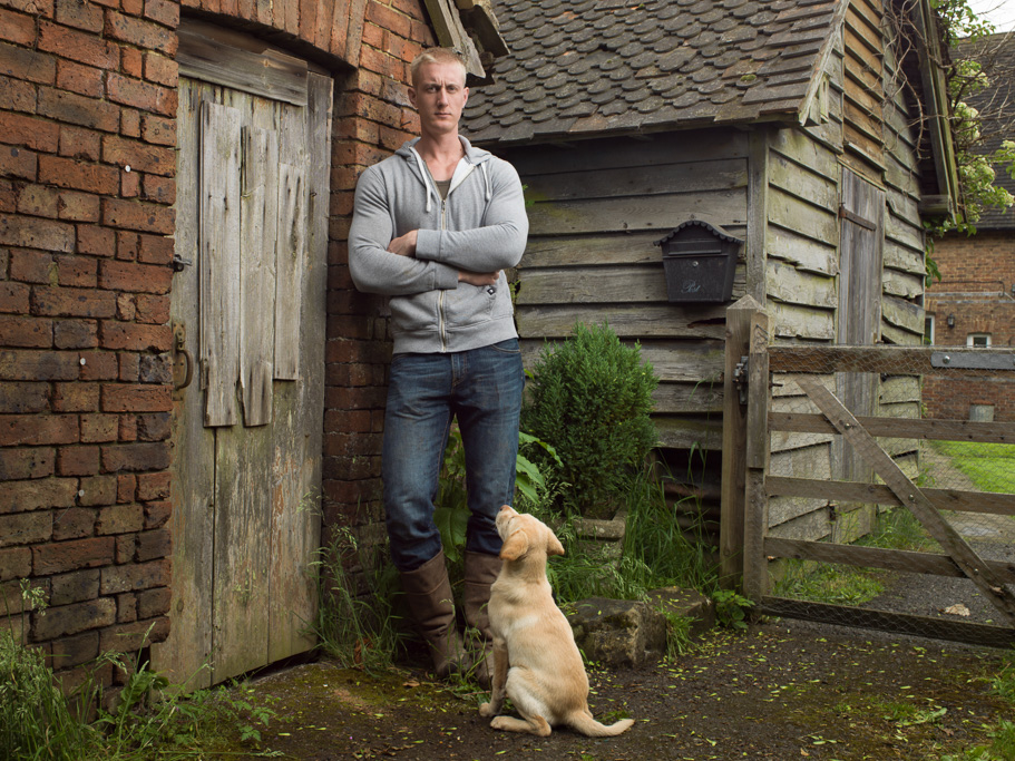 Photo Anatomy of an English country estate. Jordan, who lives in a cottage on the farm.