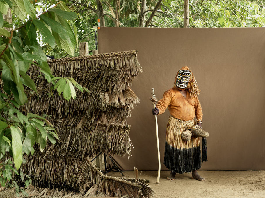 Photo Matapí tribesman Amazonas, Colombia